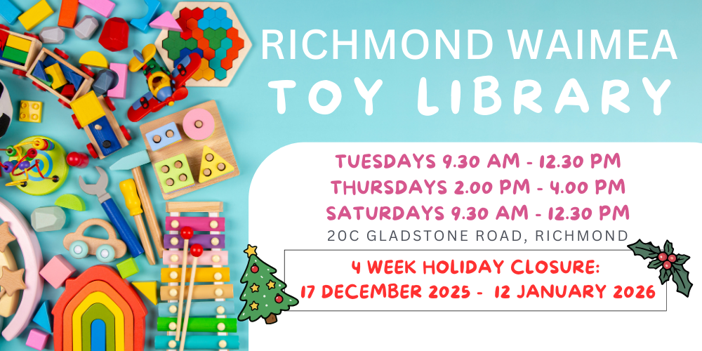 Richmond Waimea Toy Library banner